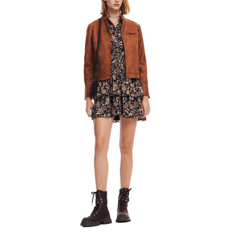 Desigual Jacket 24WWEW36 Brown