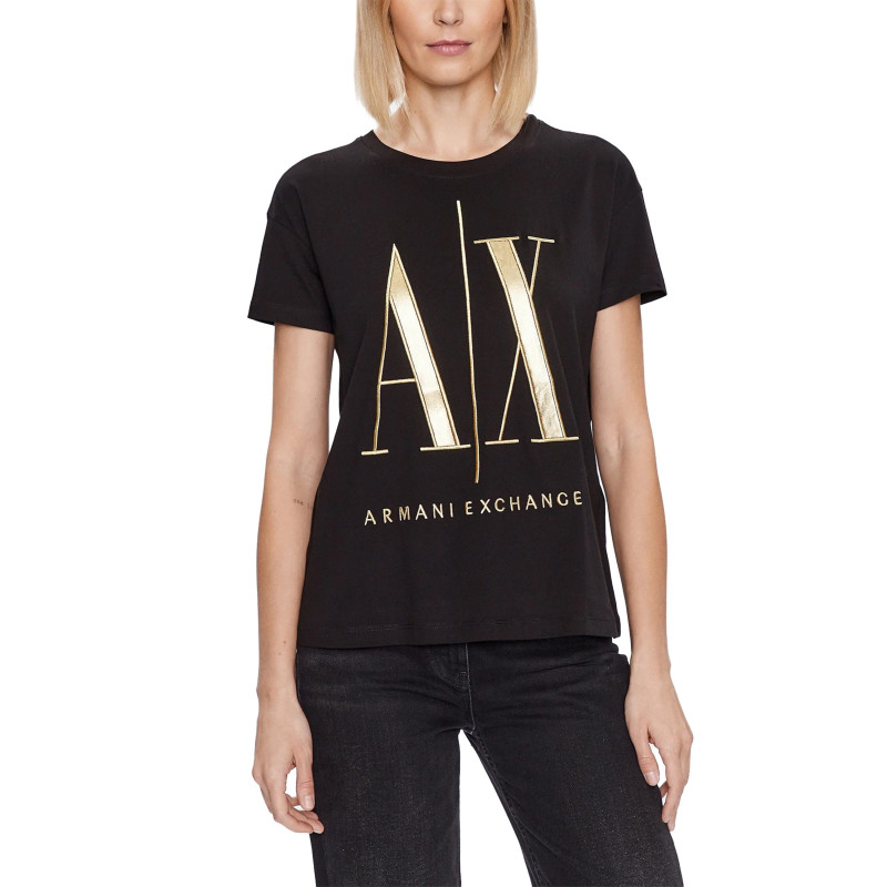 Armani Exchange T-shirts 8NYTMX YJG3Z Black