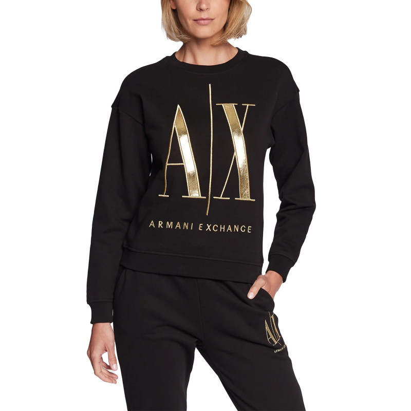 Armani Exchange Sweatshirts 8NYM07 YJ68Z Black