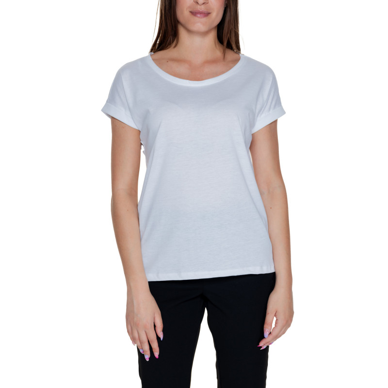 Vila Clothes T-shirts 14083083 White