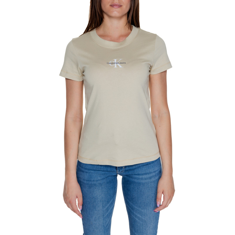 Calvin Klein Jeans T-shirts J20J223563 Beige