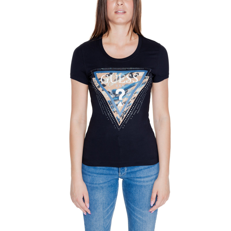 Guess T-shirts W4YI15 J1314 Black