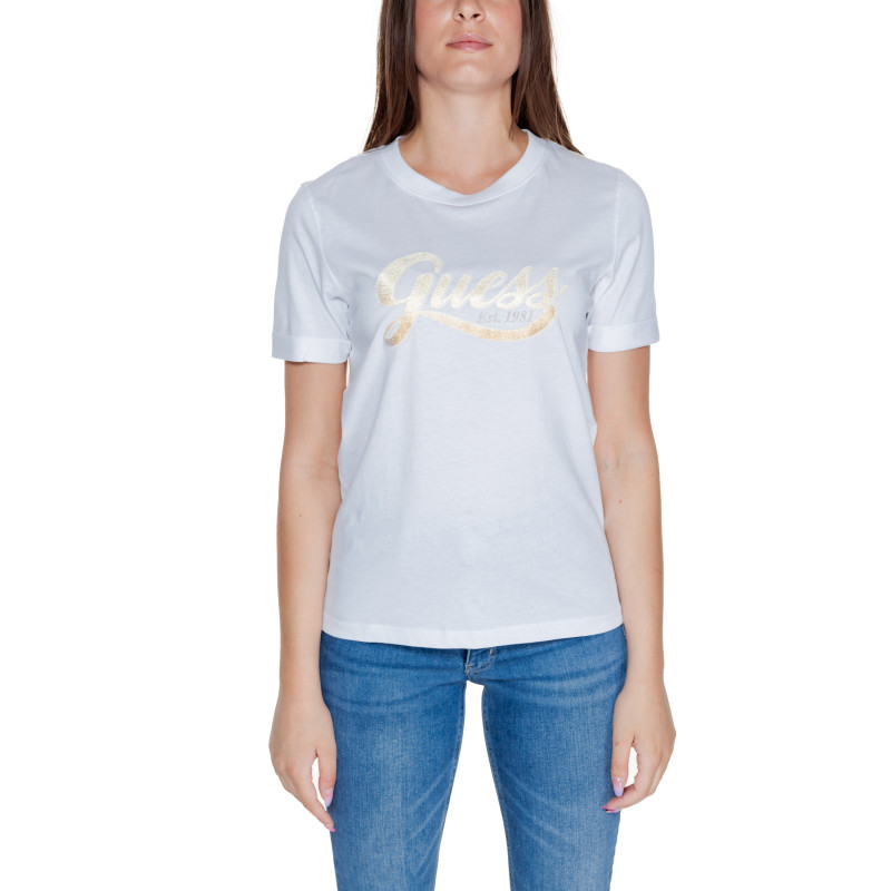 Guess T-shirts W4YI09 JA914 White