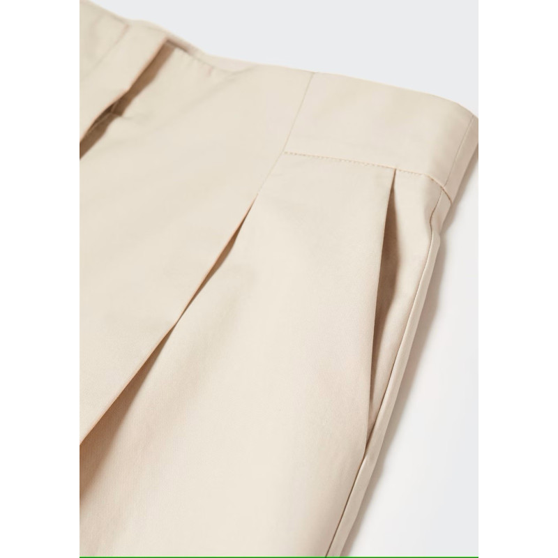 Mango Trousers 57080490 Beige