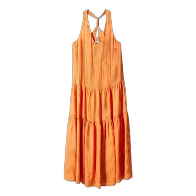 Mango Dress 57050246 Orange