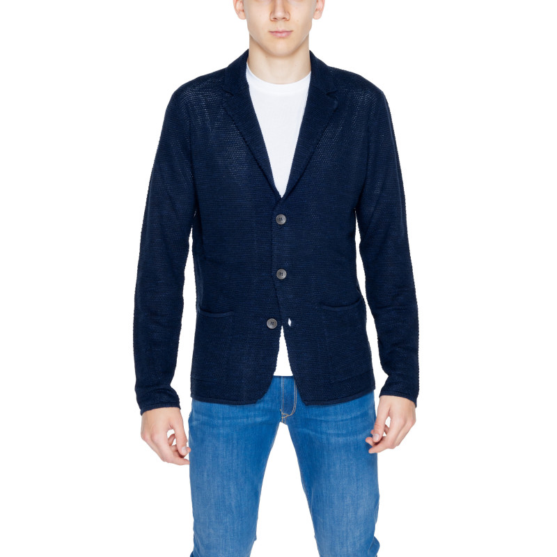 Hamaki-ho Cardigan GAE1576H Blue