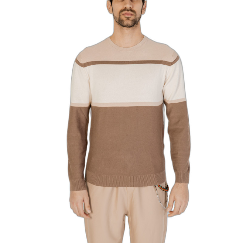 Hamaki-ho Knitwear ME3088H Brown