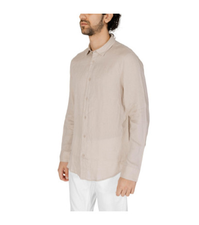 Armani Exchange Shirts 8NZC50 ZNCFZ Beige