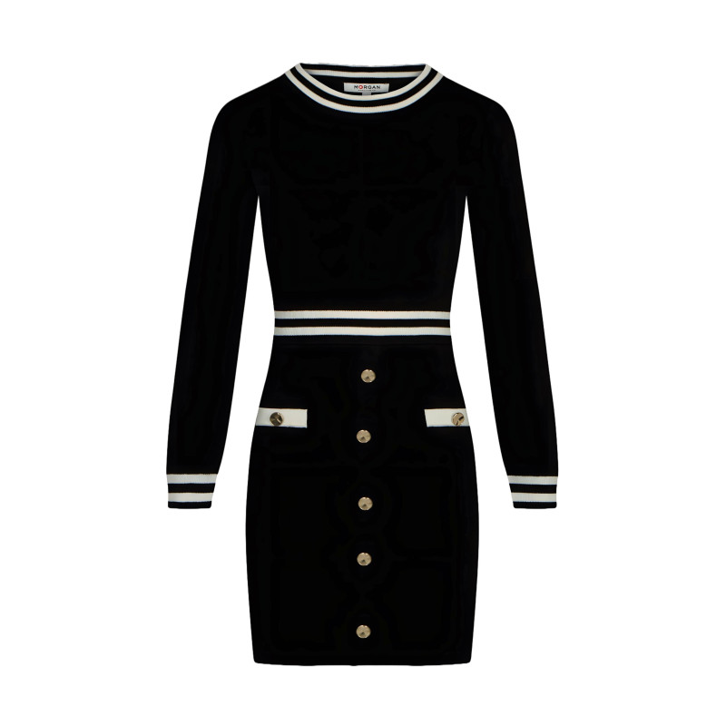 Morgan De Toi Dress 241-RMVA Black