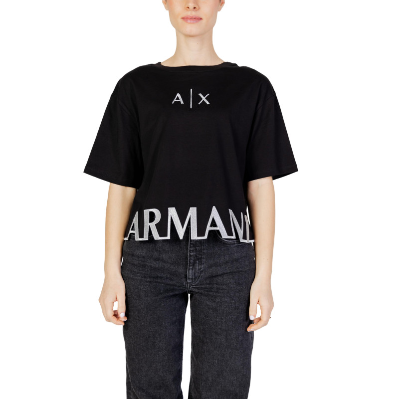 Armani Exchange T-shirts 3DYTAG YJG3Z Black