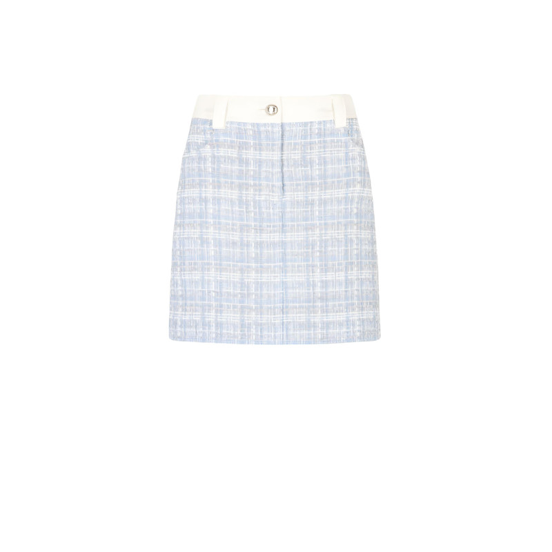 Morgan De Toi Skirt 241-JSANDY Light Blue