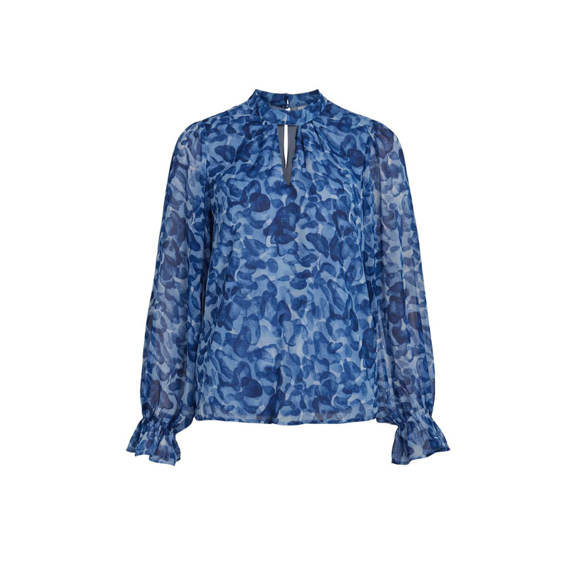 Vila Clothes Blouse 14092629 Blue