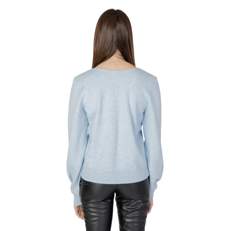 Vila Clothes Knitwear 14084174 Light Blue