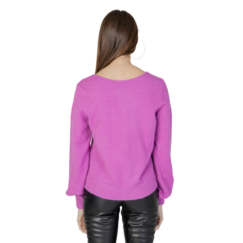 Vila Clothes Knitwear 14084174 Purple