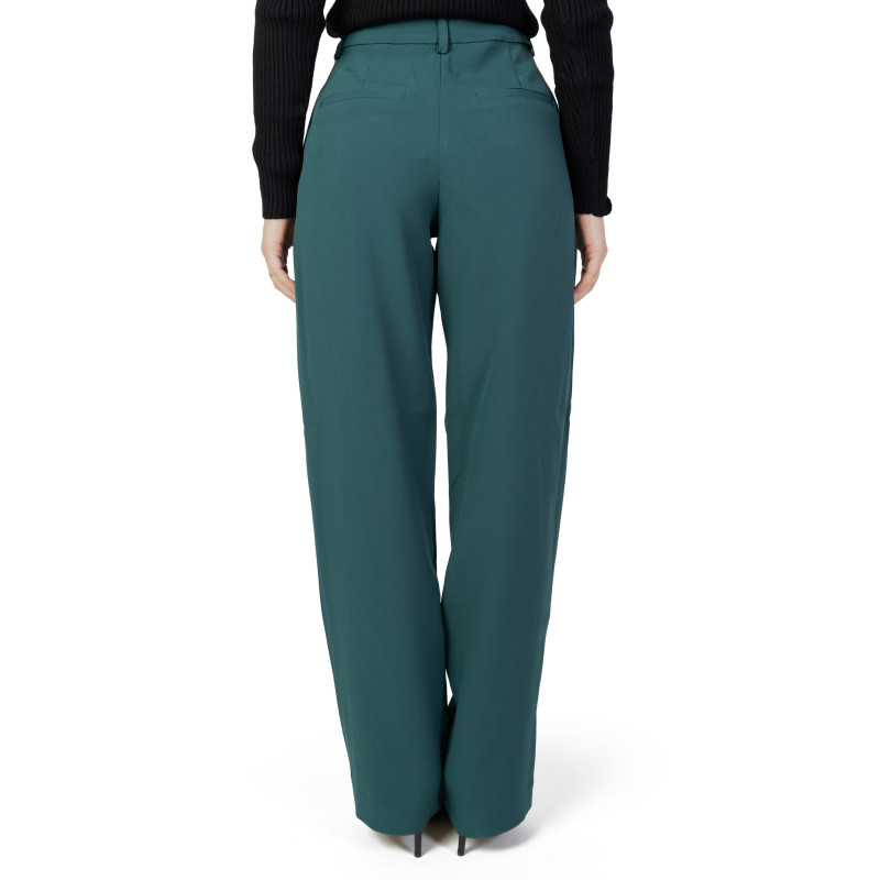 Vila Clothes Trousers 14091481 Green