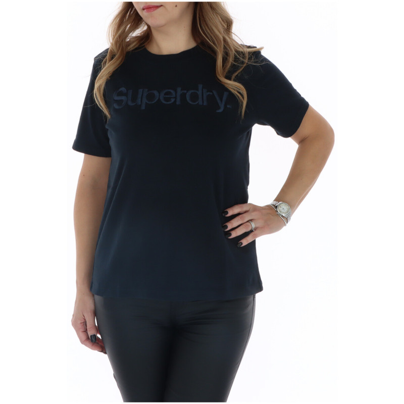 Superdry T-shirts W1011239A Blue