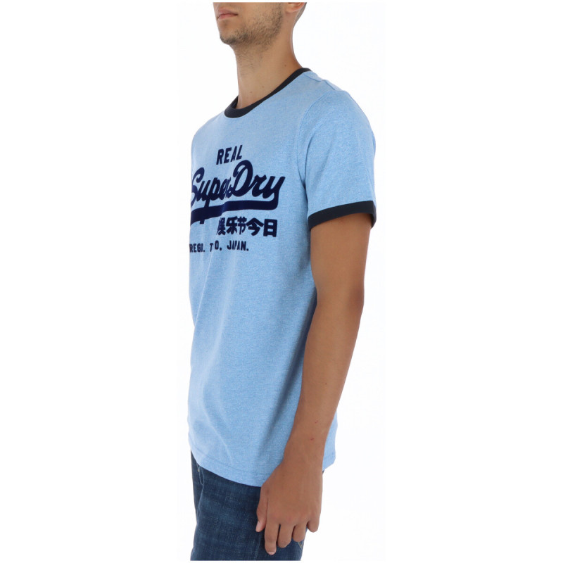 Superdry T-shirts M1011750A Light Blue