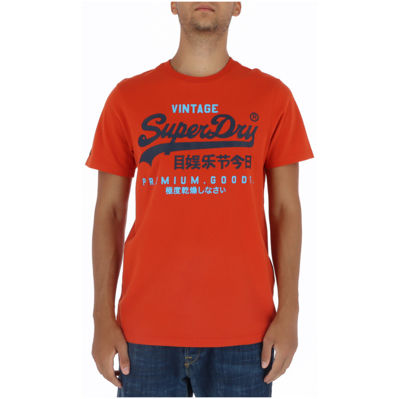 Superdry T-shirts M1011747A Orange