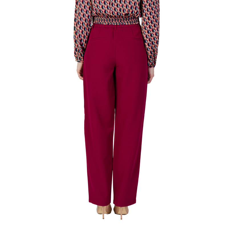 Vila Clothes Trousers 14083468 Bordeaux