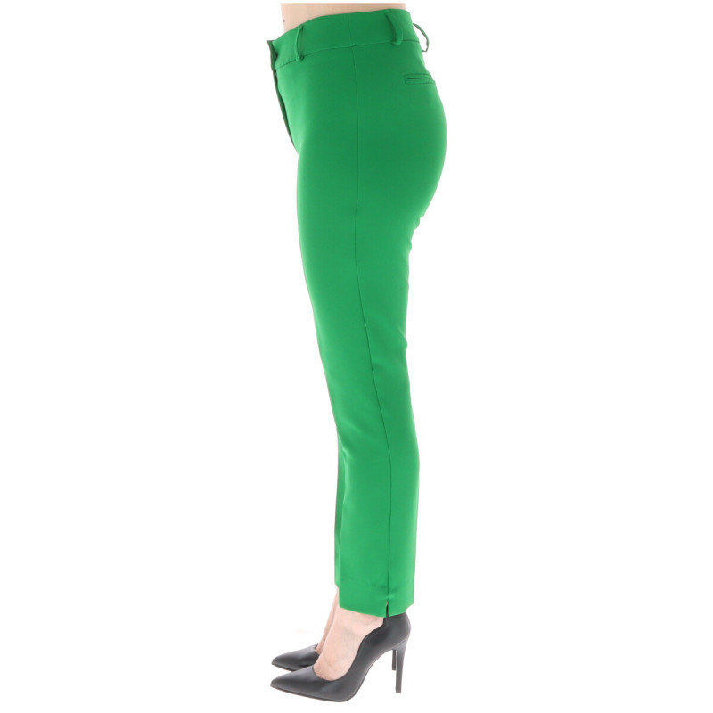 Sol Wears Women Trousers MD605 Green