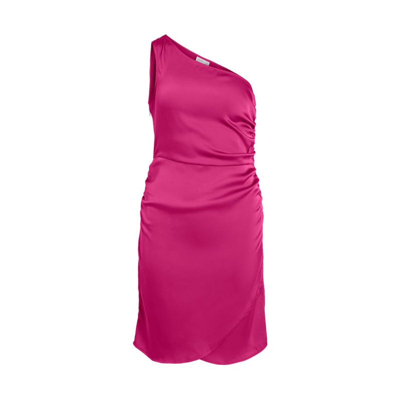 Vila Clothes Dress 14085361 Fuchsia