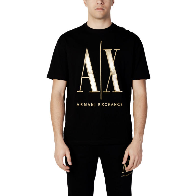 Armani Exchange T-shirts 8NZTPQ ZJH4Z Black