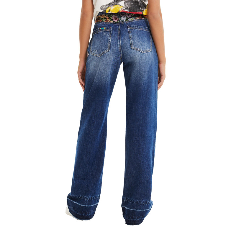 Desigual Jeans 22WWDD41 Blue