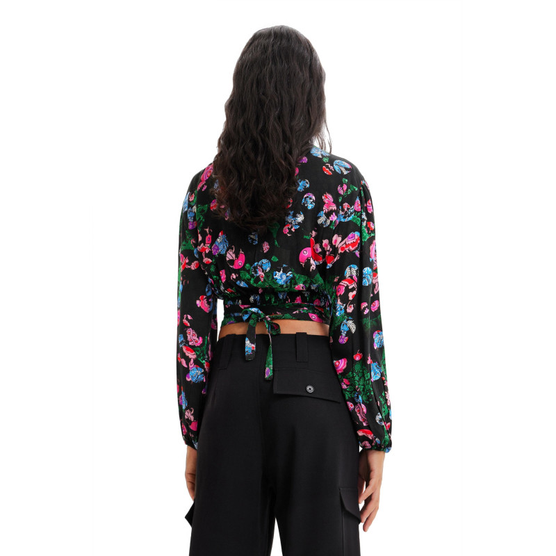 Desigual Blouse 22WWBW09 Black