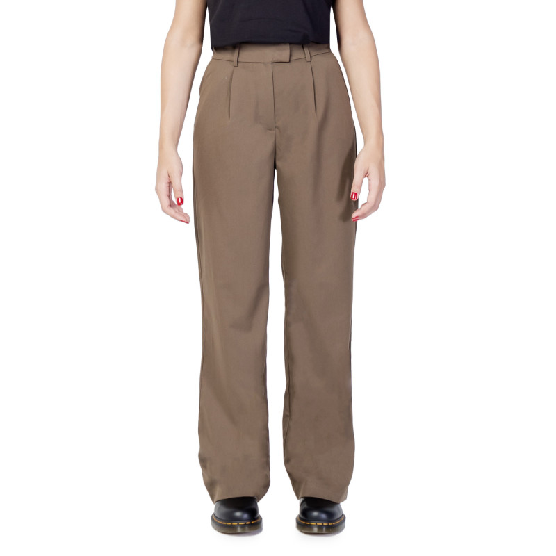 Vila Clothes Trousers 14076049 Brown