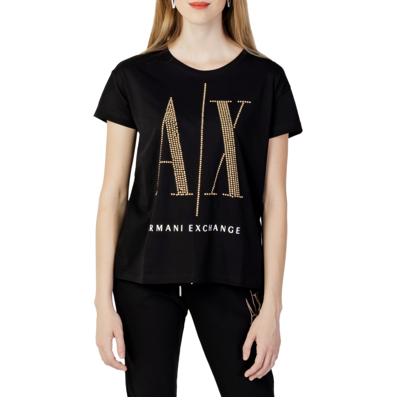 Armani Exchange T-shirts 8NYTDX YJG3Z Black