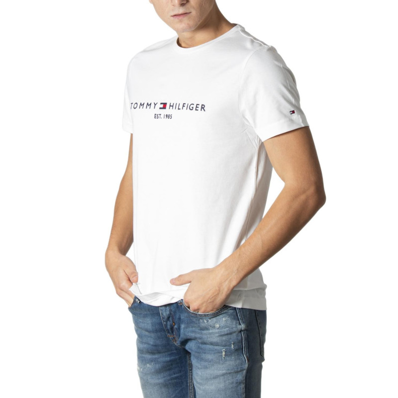 Tommy Hilfiger Jeans T-shirts MW0MW11465 White