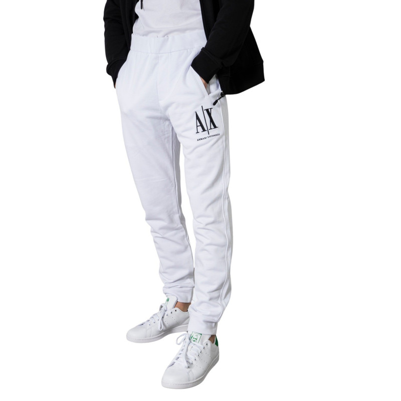 Armani Exchange Trousers 8NZPPA ZJ1ZZ White