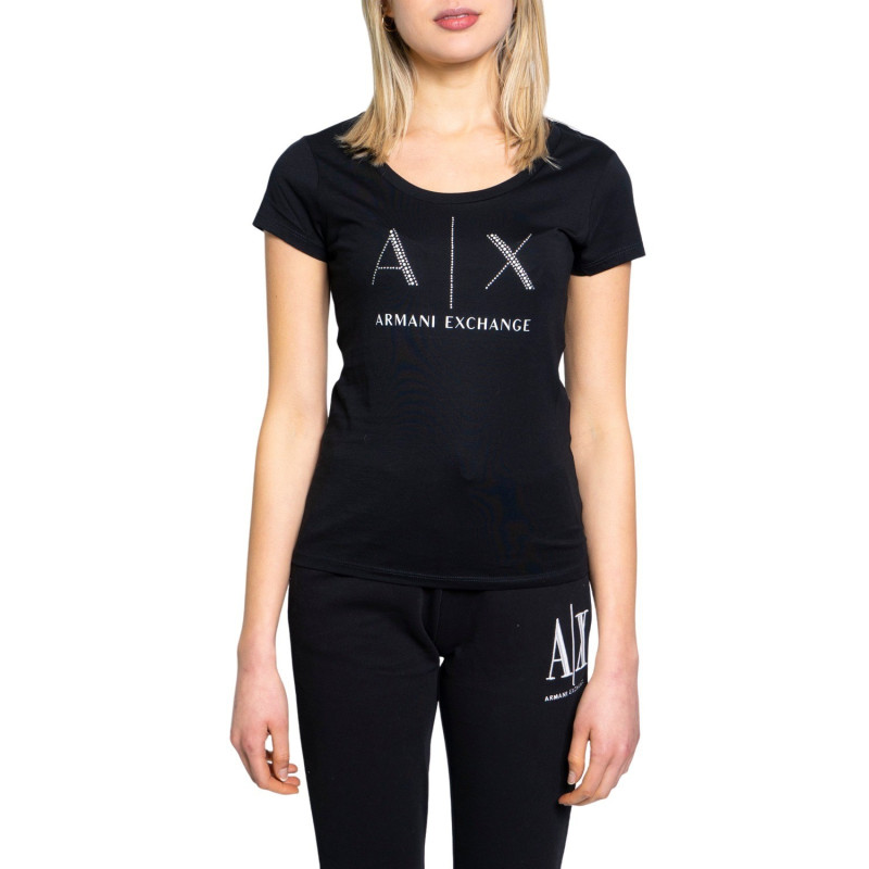 Armani Exchange T-shirts 8NYT83 YJ16Z Black