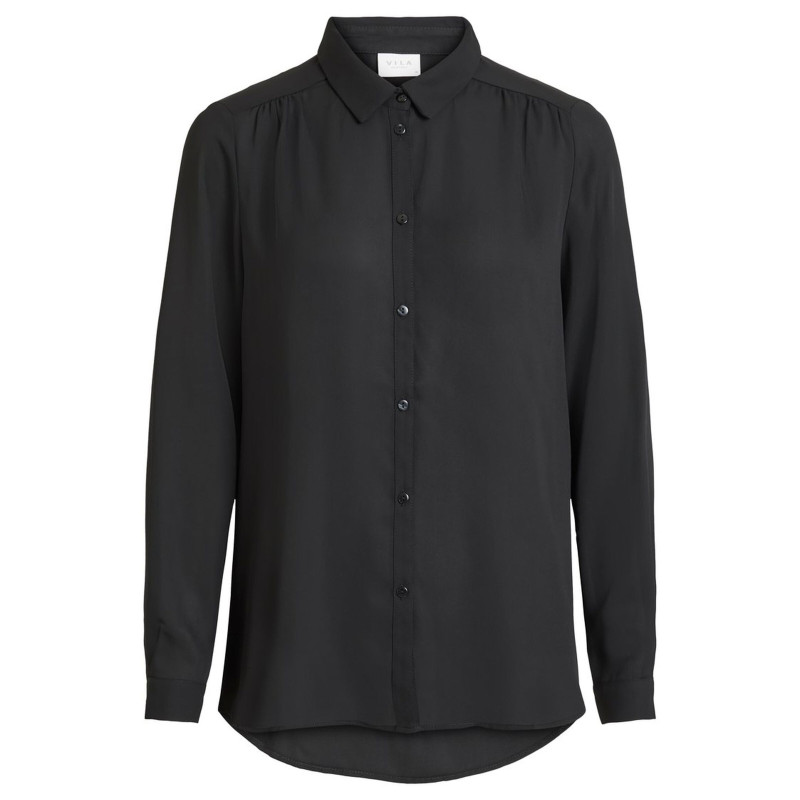 Vila Clothes Shirts 14051975 Black