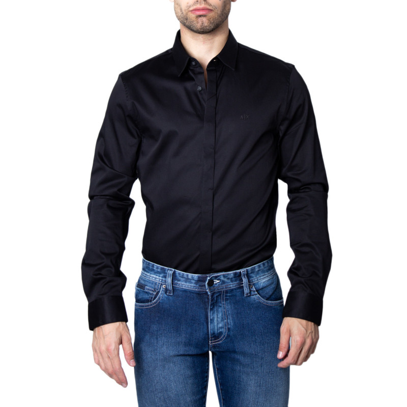 Armani Exchange Shirts 8NZCBD ZN10Z Black