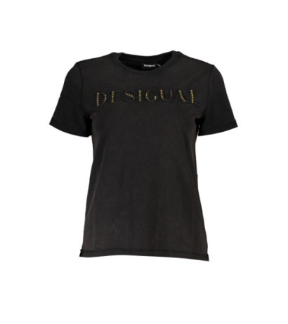 Desigual T-särk 24SWTK58 Must