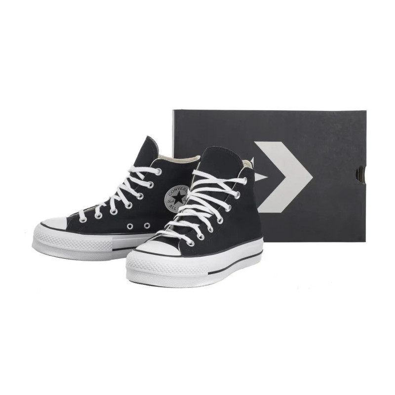 Converse CTAS Lift Wide Hi Black/White/White A09194C (CO725-a) kingad