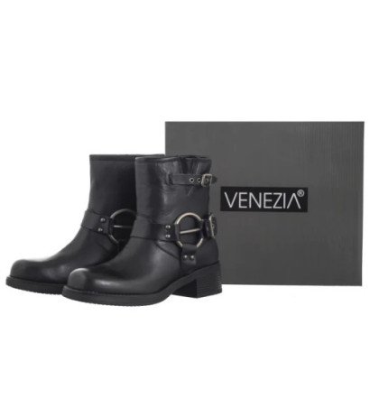 Venezia Czarne W014LEBLOBB008 (VE817-a) kingad