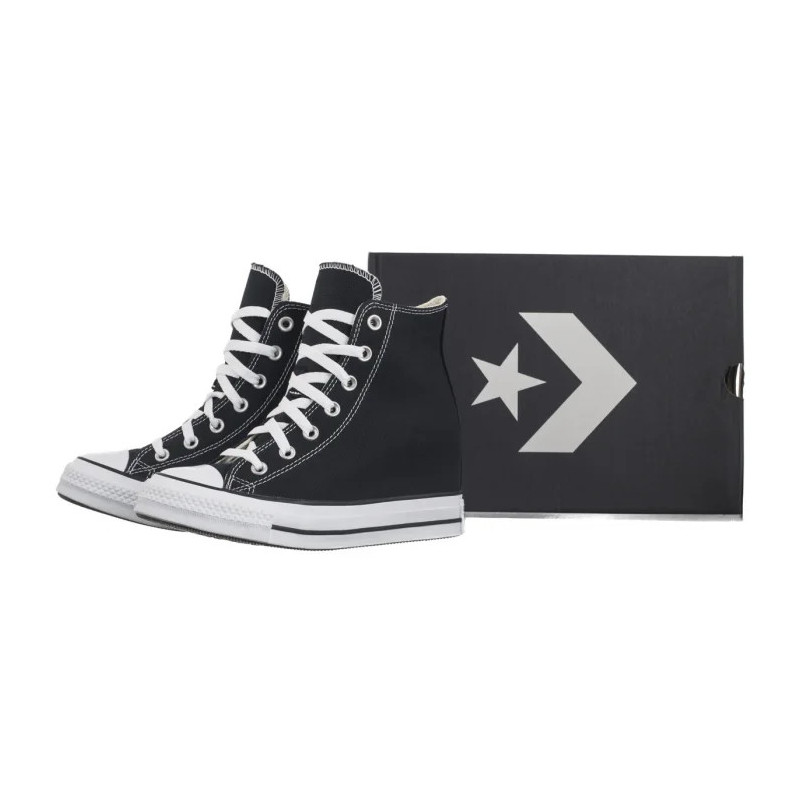 Converse CTAS Wedge Hi Black/Red/Navy A11909C (CO729-a) kingad