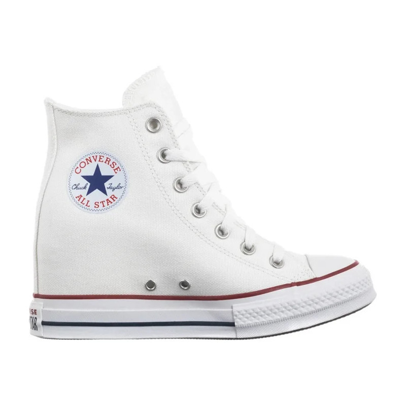 Converse CTAS Wedge Hi White/Red/Navy A11908C (CO729-b) kingad