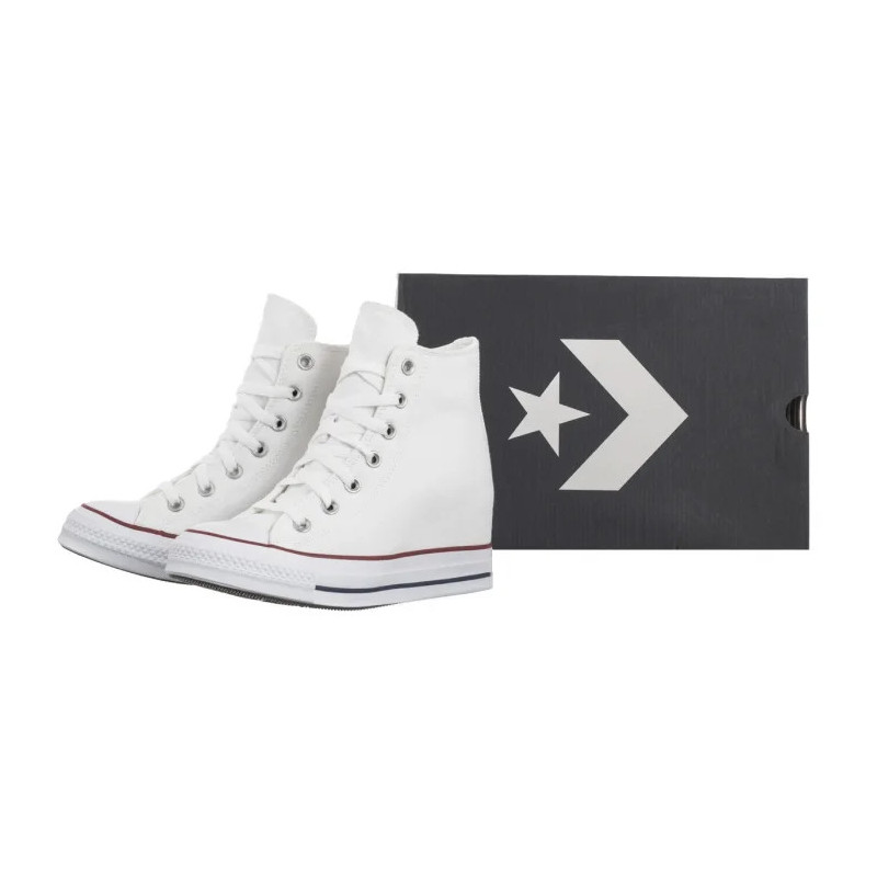 Converse CTAS Wedge Hi White/Red/Navy A11908C (CO729-b) kingad