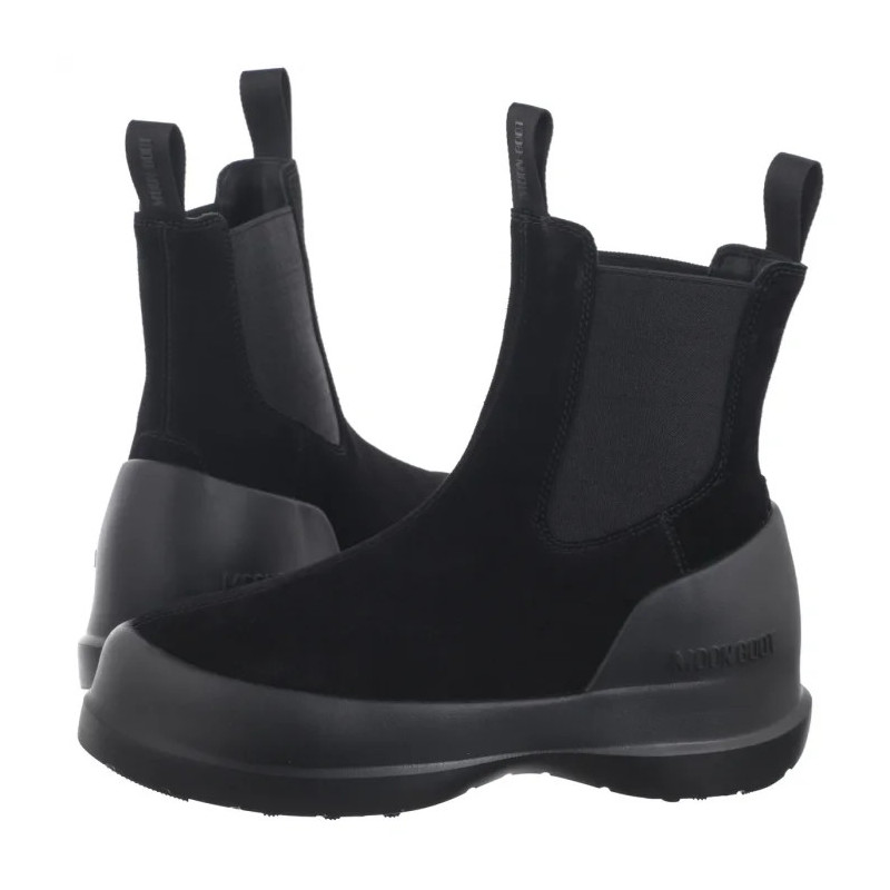 Moon Boot MB Luna Chelsea Suede Black 2480050 N001 (MB71-a) kingad