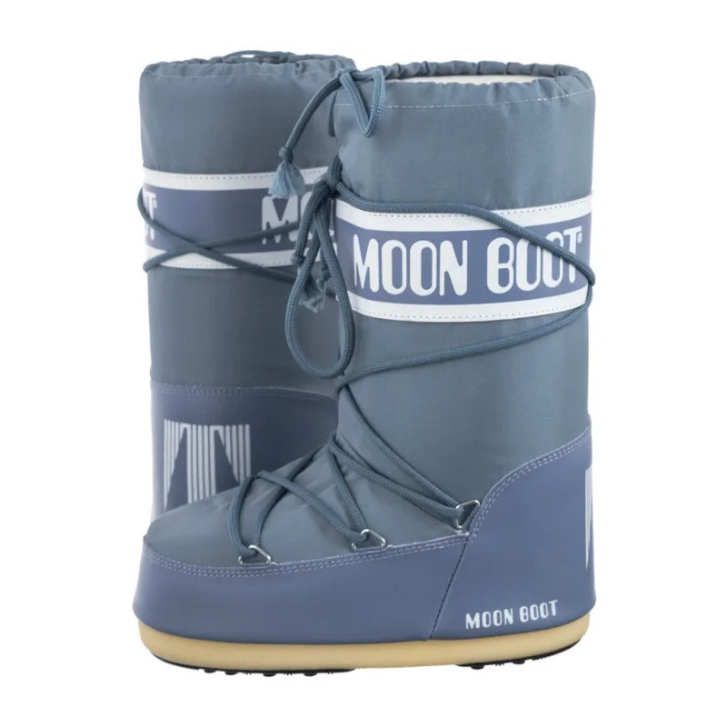 Moon Boot Icon Nylon Elephant Grey Kids 1400440 H004 (MB14-k) saapad