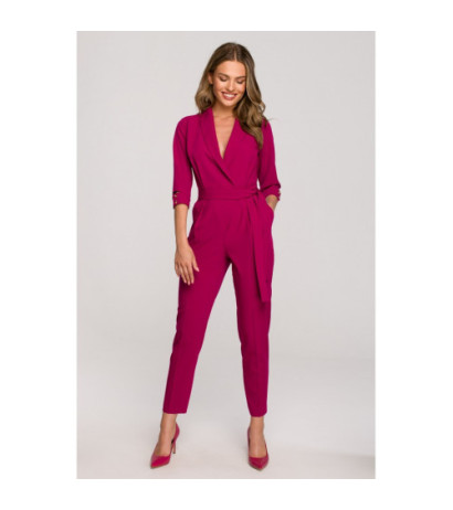 S316 Sallkraežiga jumpsuit - ploomi