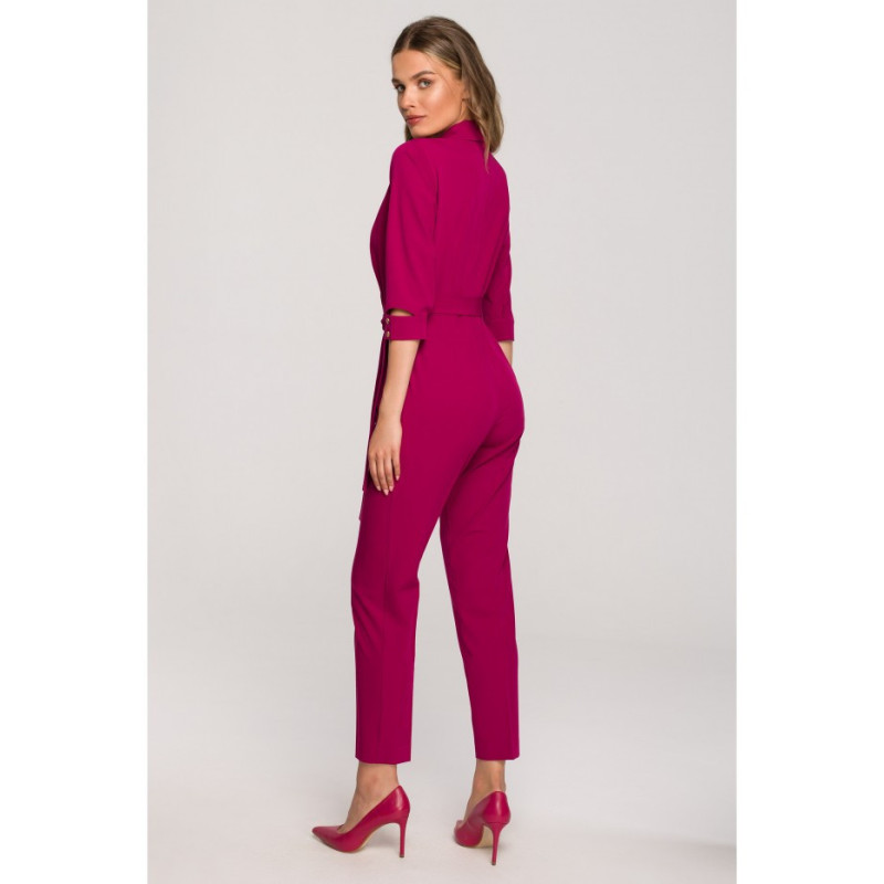 S316 Sallkraežiga jumpsuit - ploomi