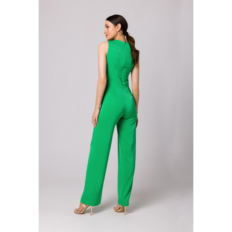 K164 Jumpsuit - lopsakas roheline