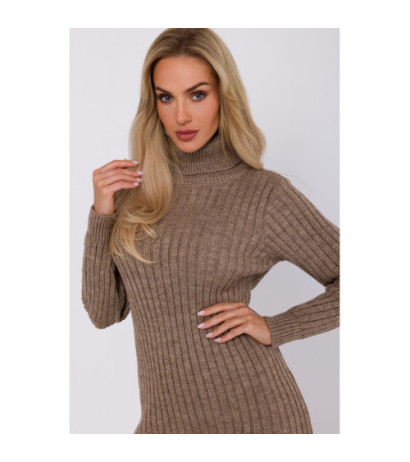 M770 Turtleneck kleit - pruun