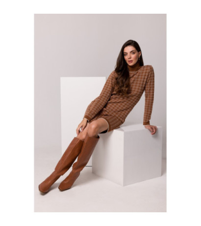 BK103 Turtleneck kleit -...