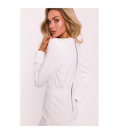 M811 Jumpsuit vööga kaunistusega - ekstrakollane