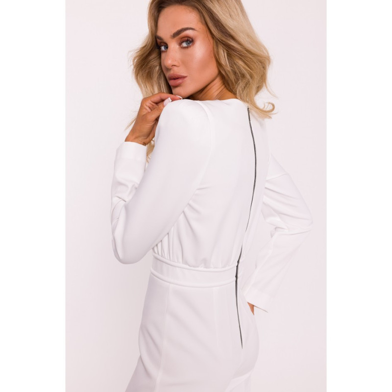 M811 Jumpsuit vööga kaunistusega - ekstrakollane